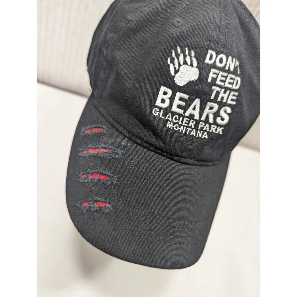 Don't Feed The Bears Glacier Park Montana Hat